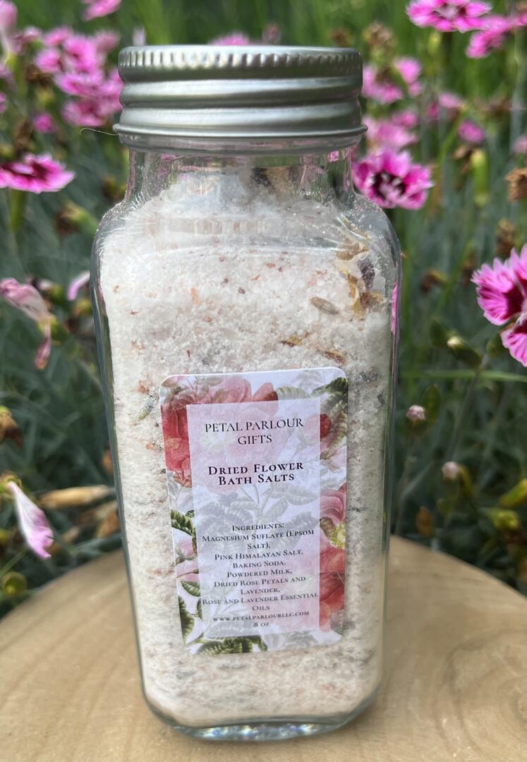 Bath Salts -- Rose & Lavender