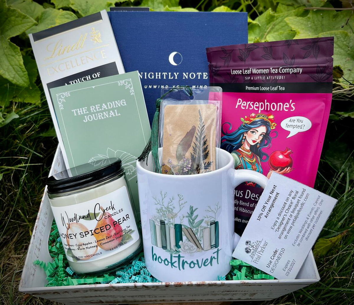 Gift Basket --The Bookworm