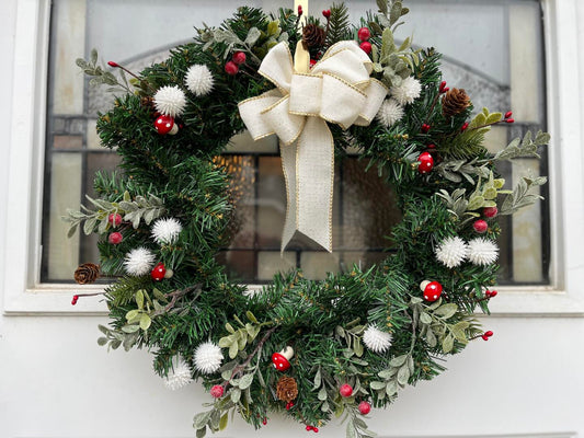 Merry Mushroom Wreath